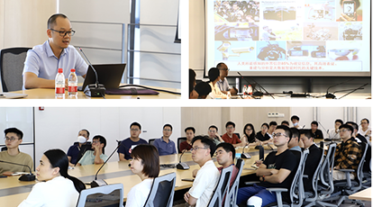 天津大学教授杨敬钰、副教授岳焕景莅临公司参观研讨