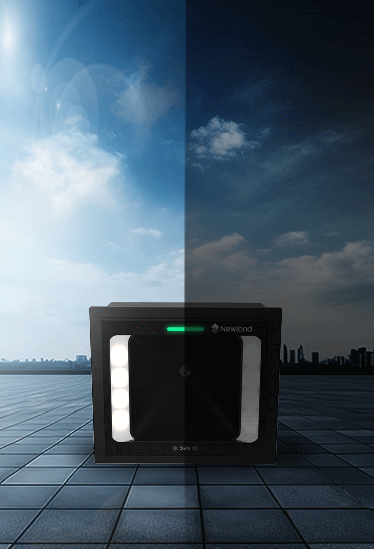 红外+光感双重感应
各类条码识读得心应手